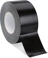 40 rollen ductape  ducktape duc tape duct tape gaffertape gaffa  textiel tape textieltape zwart nieuw
