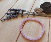 Armband Rozenkwarts | Armband Roze