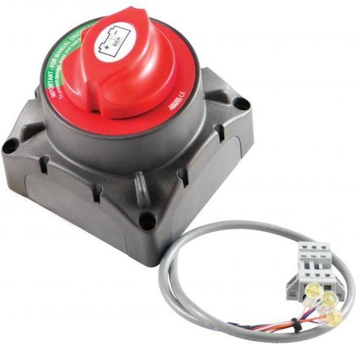 BEP Marine 720-MDO op afstand bedienbare Accuschakelaar 500A met optische Sensor