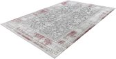 Pierre Cardin Opera – Super zacht - Vintage - 3D - Vloerkleed – Vloer kleed - Tapijt – Karpet - 160x230 - Grijs - Roze