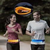 LED Running Belt | Roze |Waterproof | hardloop gordel | hardloop riem| hardloop verlichting|hardloop heupband | running belt| sport heuptasje | hardloop heuptas met LED | Jogging| hardlopen| 