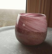 Diga Colmore | Vase |Pink | Mondgeblazen