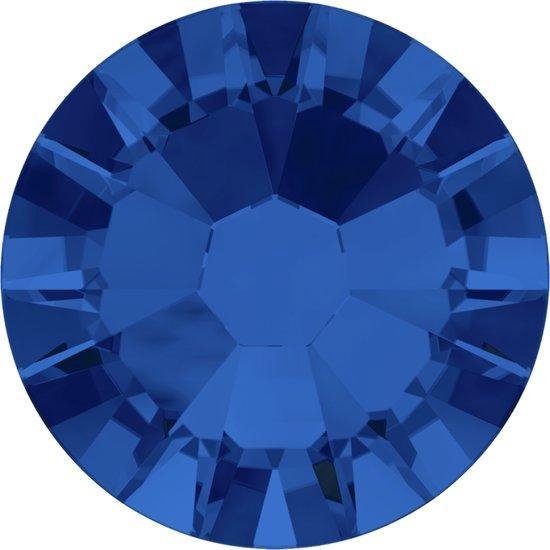 Swarovski Kristal Blue Capri SS30 6mm 100 steentjes - swarovski steentjes - steentje - steen - nagels - sieraden - callance