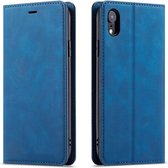 Apple iPhone XR Bookcase | Blauw | Pasjeshouder | Portemonnee hoesje