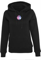 FitProWear Heavyweight Hoodie Dames Zwart - Maat XXXL / 3XL - Trui Dames - Sweater - Hoodie - Trui Capuchon - Sporttrui - Zwarte trui dames - Katoen/Polyester