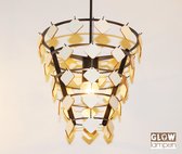 Hanglamp Hout Vierkant Ø30 cm E27 LED A++