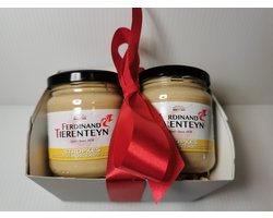 Echte Gentse Stropkes Mosterd - Ferdinand Tierenteyn Sinds 1818 - Artisanaal Streekproduct-  Pakket van 2x 200g