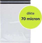 250 stuks - Verzendzakken / Verzendenveloppen / Poly Mailer / Koerierszakken / Coex zakken (M) 320 x 420 mm – 70 micron (kleding webshop)