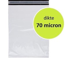 250 stuks - Verzendzakken / Verzendenveloppen / Poly Mailer / Koerierszakken / Coex zakken (M) 320 x 420 mm – 70 micron (kleding webshop)