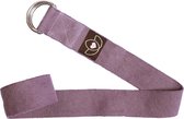 Yoga riem / strap extra lang lavendel - Lotus