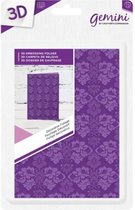 Gemini A6 3D-embossingfolder - Decorative Foliage