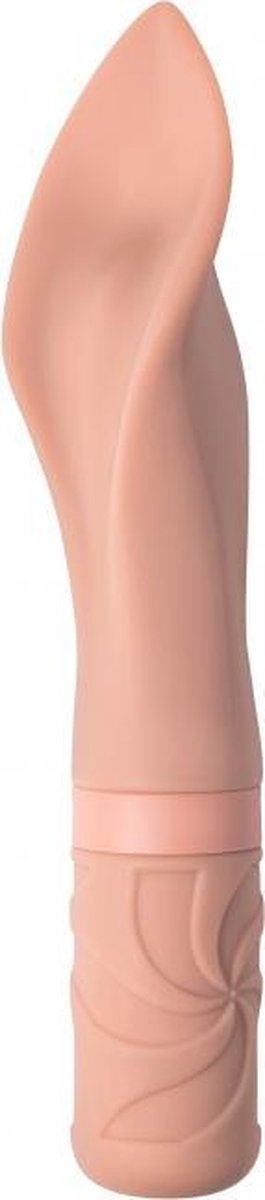 Goedkoopste USB Oplaadbaar - Mini vibrator - 100 Silicone - 10 Functies - Universe - Mamasita’s Fantastic Shield - Beige