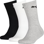 Puma 3-pack kinder sport sokken - 34 - Wit