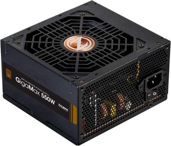 Foto: Zalman zm550 gvii power supply unit 550 w 20 4 pin atx atx zwart