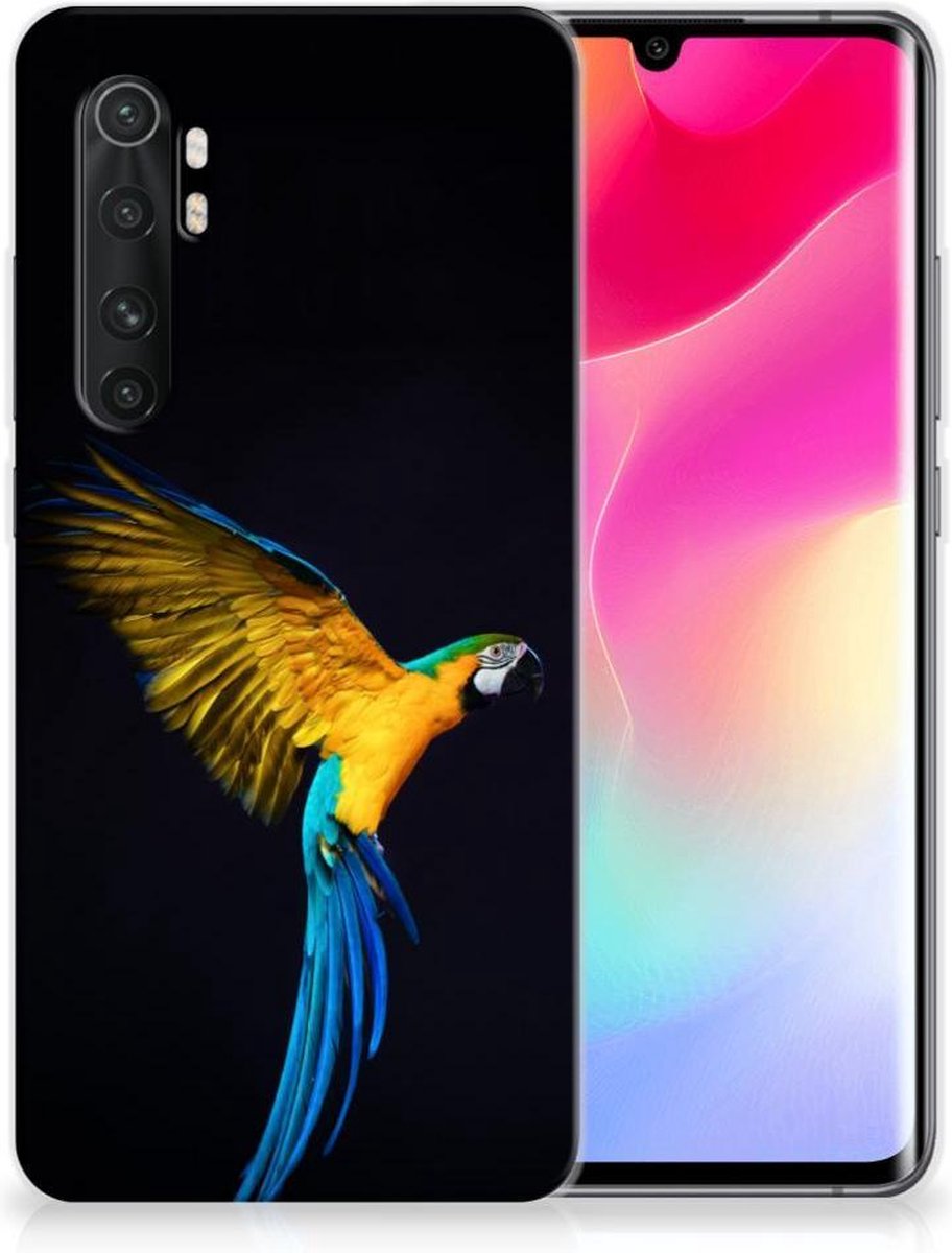 Xiaomi Mi Note 10 Lite TPU Hoesje Papegaai