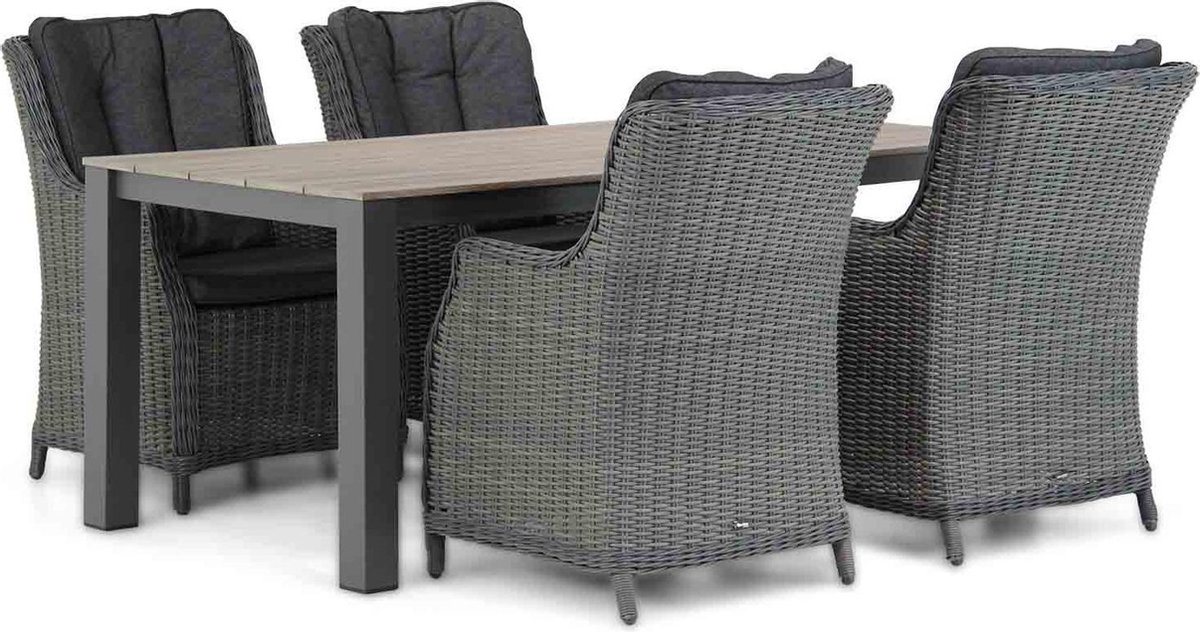 Garden Collections Buckingham/Valley 180 cm dining tuinset 5-delig