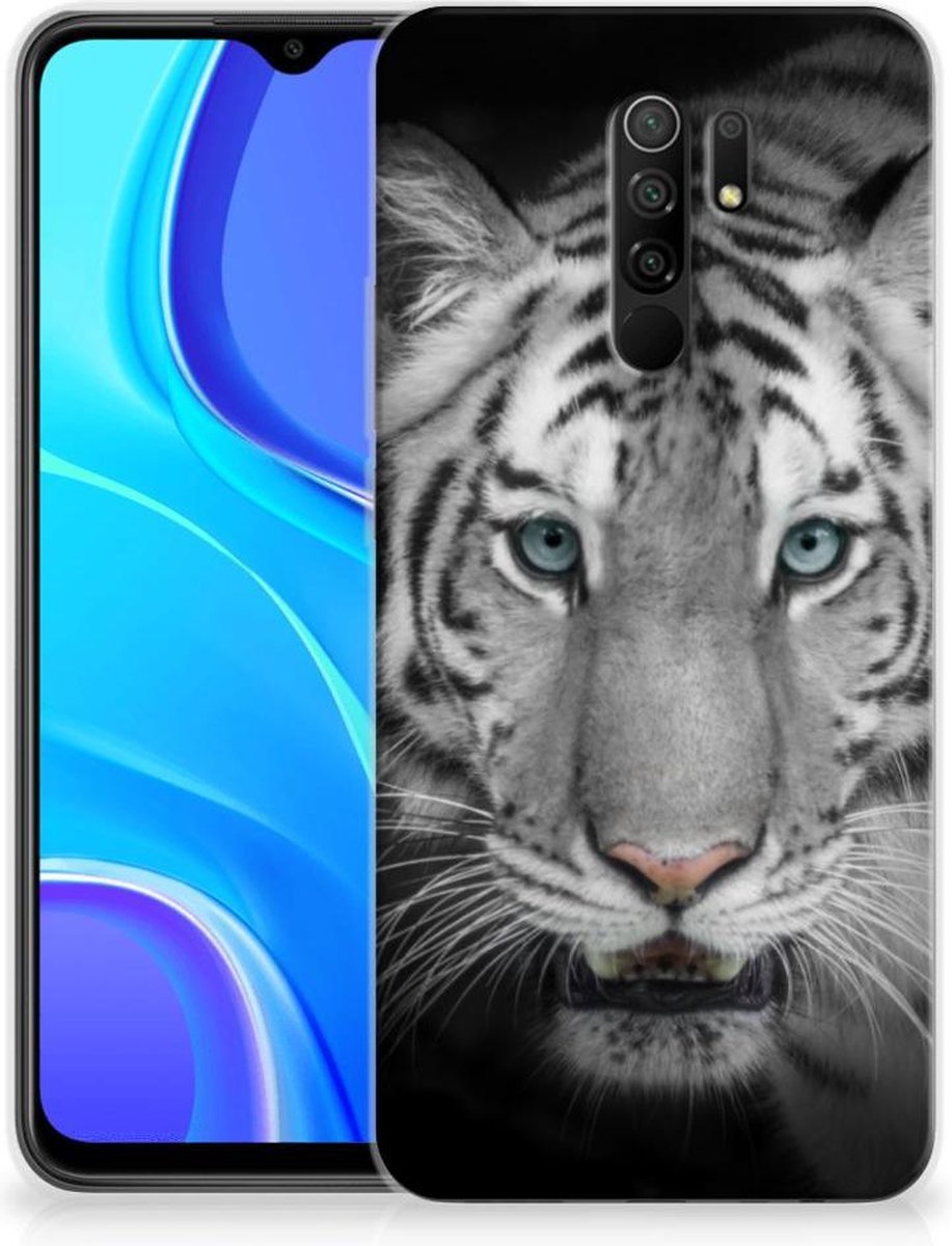 Xiaomi Redmi 9 TPU Hoesje Tijger