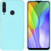 iMoshion Color Backcover Huawei Y6p hoesje - mintgroen