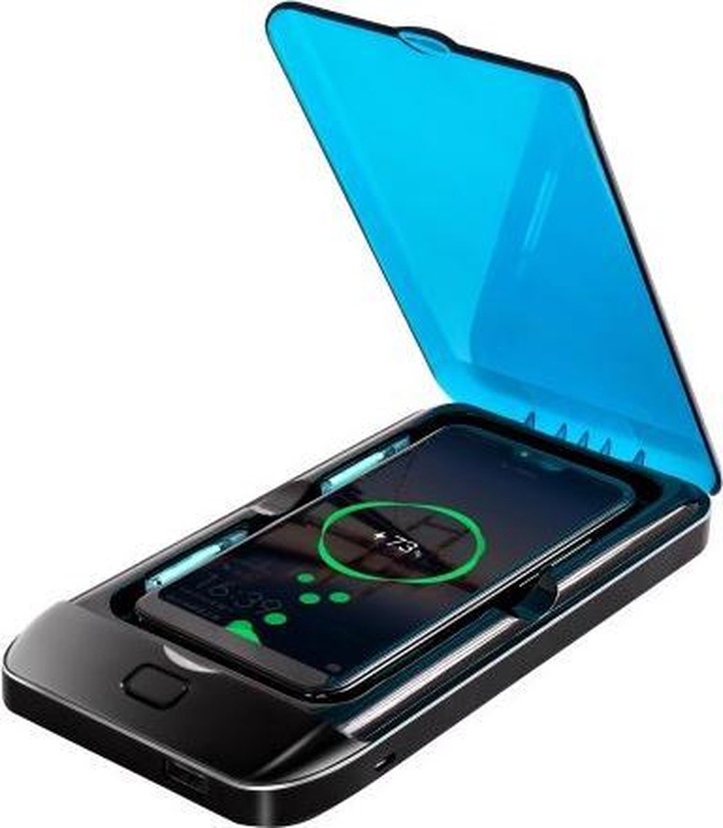 ISO - UV Mobiele Telefoon Sterilisator 3-IN-1  - UV Multifunctionele Sterilisator, Draagbaar UV Smartphone Ontsmettingsmiddel - Smartphone Opladen