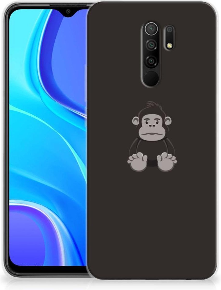 Xiaomi Redmi 9 Telefoonhoesje met Naam Gorilla