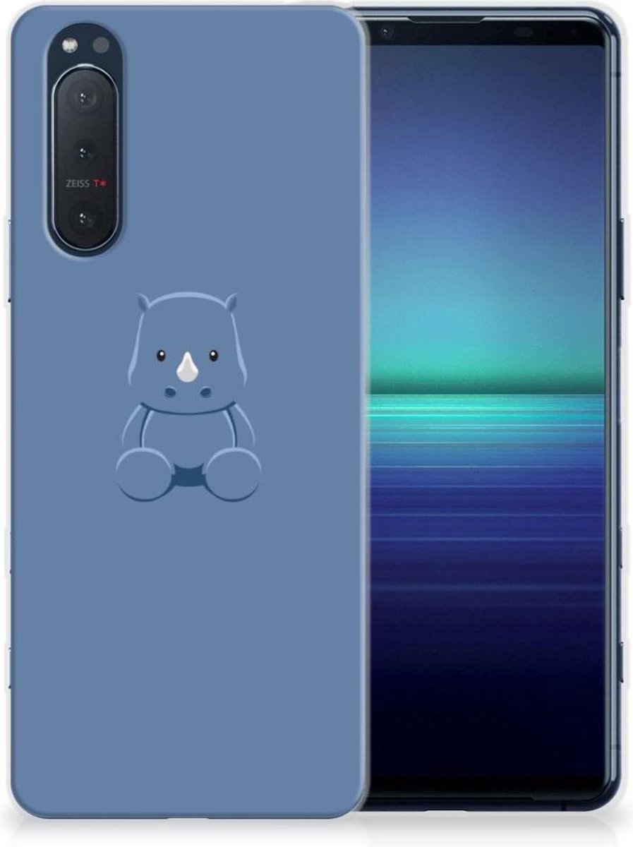 Sony Xperia 5II Telefoonhoesje met Naam Baby Rhino