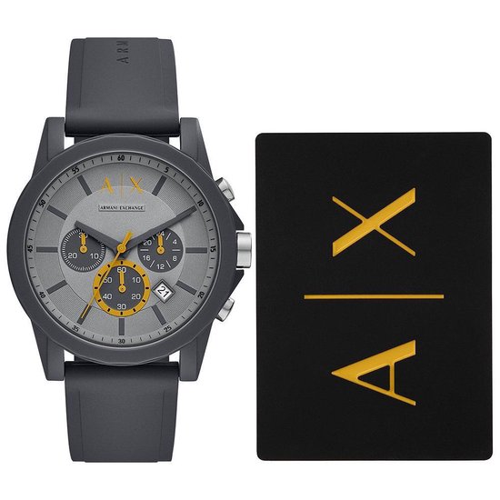 Armani Exchange AX7123 - Homme - Coffret cadeau montre - 44 mm | bol.com