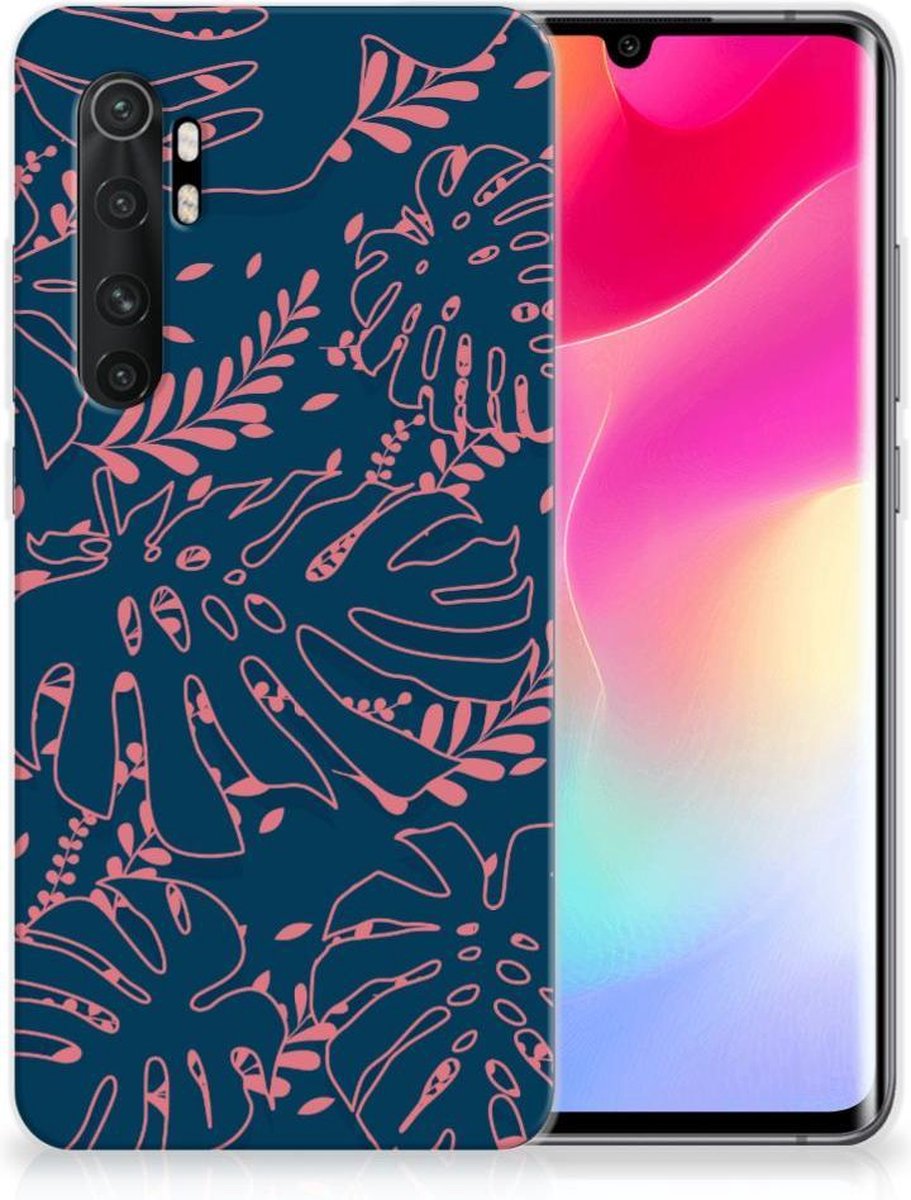 TPU Hoesje voor Xiaomi Mi Note 10 Lite TPU Case Palm Leaves