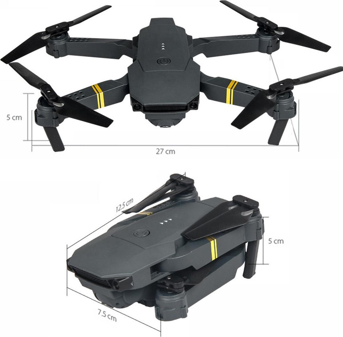 4k Drone met camera en afstandsbediening - Xd-xtreme - Quad Drone met  camera voor... | bol.com