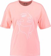 Yezz Dames T-shirt Roze - Maat L