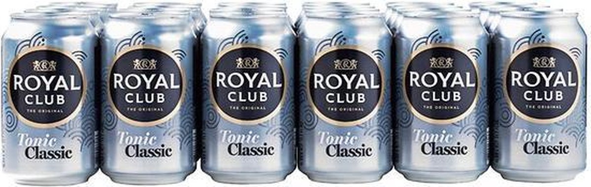 Royal Club Tonic Blikjes 33cl Tray 24 Stuks