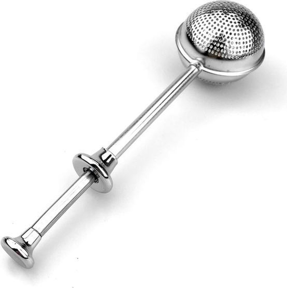 Agatha's Bester - Thee-ei - RVS - Losse Theefilter - Theezeef - Uitschuifbaar
