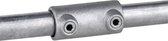 4xMaster Clamps Koppelmof 42.4mm-Koppelstuk-Buiskoppeling-Steigerpijp koppeling-Knel koppeling