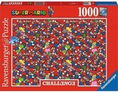 Ravensburger puzzel Super Mario Challege - Legpuzzel - 1000 stukjes