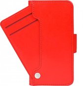 G-SP Flip Stand PU Leather Card Case Red For iPhone XS Max