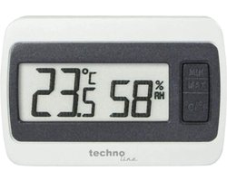 Technoline WS 7005 - Thermometer / Hygrometer - Rechthoek - Wit