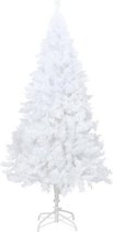 vidaXL Kunstkerstboom met dikke takken 150 cm PVC wit