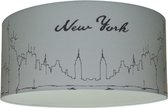 Lamp Kinderkamer Grijs | Plafondlamp kinderkamer grijs | Kinderlamp grijs | Land of Kids New York lamp grijs