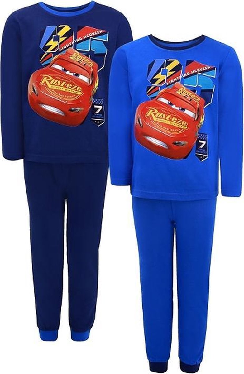 Plak opnieuw Rodeo Kostuums Cars Kinder Pyjama 92/98 Donker Blauw - 1 Stuk | bol.com