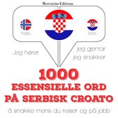 1000 essensielle ord på serbisk croato