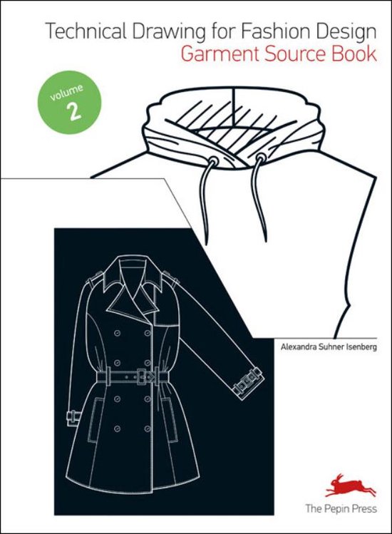 Technical drawing for fashion design 2 Garment source book - cover