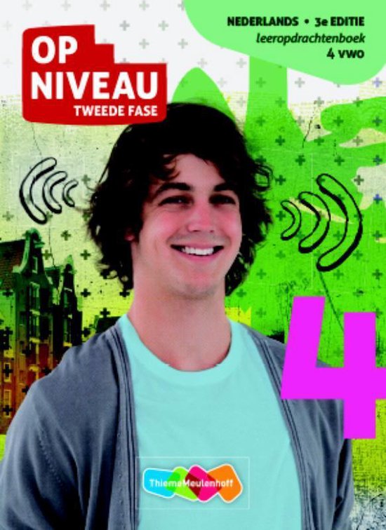 Op niveau tweede fase 4 vwo Leeropdrachtenboek - cover