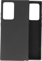 Samsung Note 20 Ultra Hoesje Fashion Backcover Telefoonhoesje Zwart