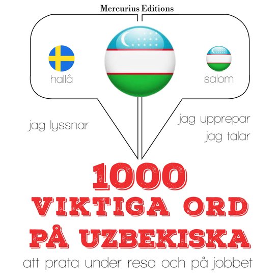 1000 viktiga ord på uzbekiska - cover