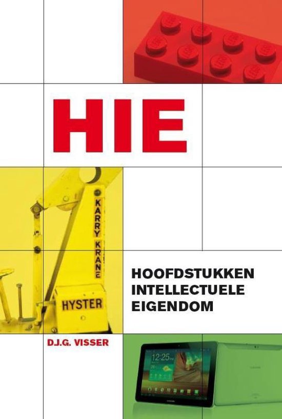 Boek cover Hoofdstukken intellectuele eigendom van Dirk Visser