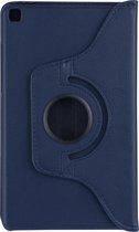 Samsung Tab A 8.0 2019 Donkerblauw Book Case Tablethoes - 360 graden draaibaar