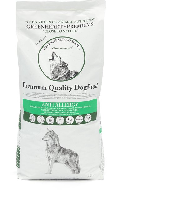Greenheart Anti Allergy 4kg hondenvoeding