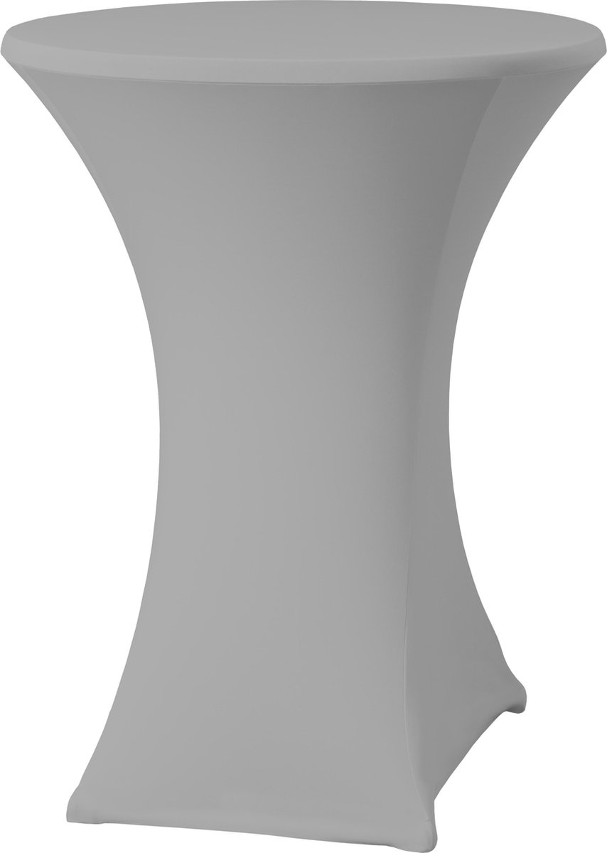 Statafelhoes Basic D1 Ø70-85cm Grey - Grijs - Stretch