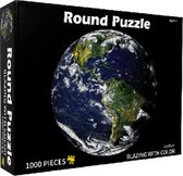 Ronde Puzzel | 1000 Stukjes | Aarde| 65 cm doorsnee | Vanaf 7 jaar