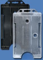 Badgehouder staand open model, transparant, pk a 10 stuks