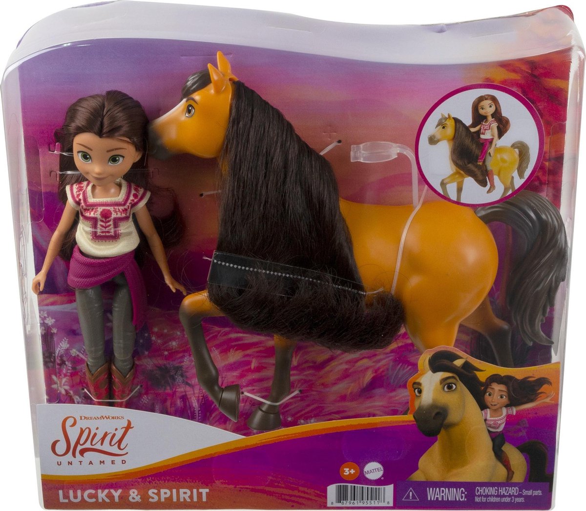 Mattel Spirit Lucky & Spirit - Pop en Paard | bol.com